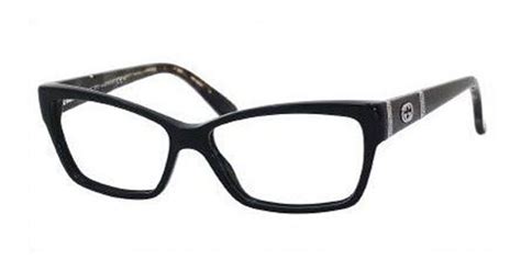 gucci frames gg 3559|Gucci GG3559 0L73 Eyeglasses in Black Havana.